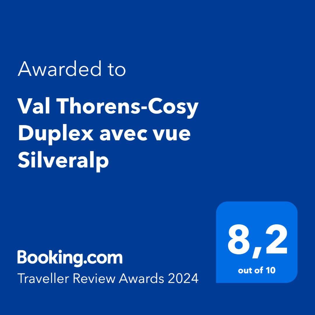 Val Thorens-Cosy Duplex Avec Vue Silveralp Ngoại thất bức ảnh